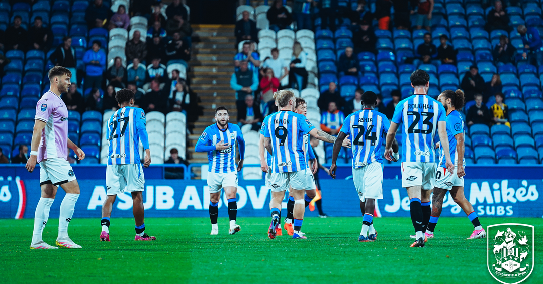 BERICHT: TOWN 5:0 ROCHDALE AFC (JERSEY MIKE'S TROPHY)