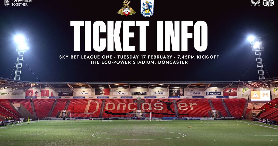 TICKETINFORMATIONEN: DONCASTER ROVERS (A)