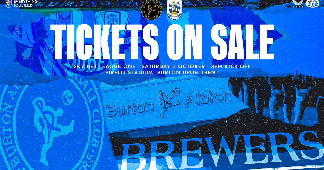TICKETINFORMATIONEN: BURTON ALBION (A)